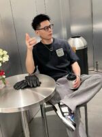 高仿精品Loewe羅意威進口面料短袖T恤