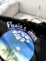 頂級Loewe羅意威春夏百搭黑色男女同款短袖T恤