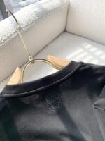 頂級Loewe羅意威春夏百搭黑色男女同款短袖T恤