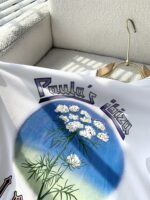 頂級Loewe羅意威春夏百搭款白色短袖圓領柔軟合身 T 恤
