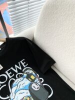 高仿Loewe羅意威春夏男情侣款最新的贸易订单短袖T恤