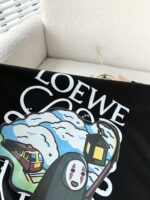 高仿Loewe羅意威春夏男情侣款最新的贸易订单短袖T恤