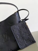 高仿網站LV路易威登黑色All InBB手袋水桶包