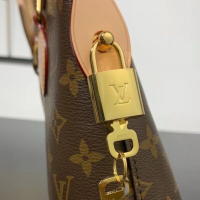 原單LV路易威登M12019 Lockit BB斜挎包