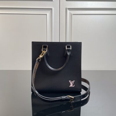 原單LV路易威登M58660黑色Sac Plat BB風琴包