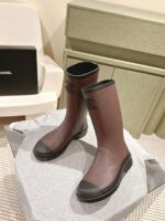 原單香奈兒CHANEL新款無縫版本雨靴女款