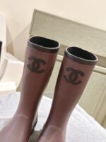 原單香奈兒CHANEL新款無縫版本雨靴女款