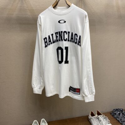 頂級Balenciaga巴黎世家新款BASKETBALL SERIES長袖T恤