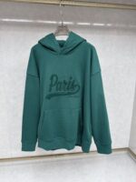 原單Balenciaga巴黎世家新款刺繡帽T連帽衛衣