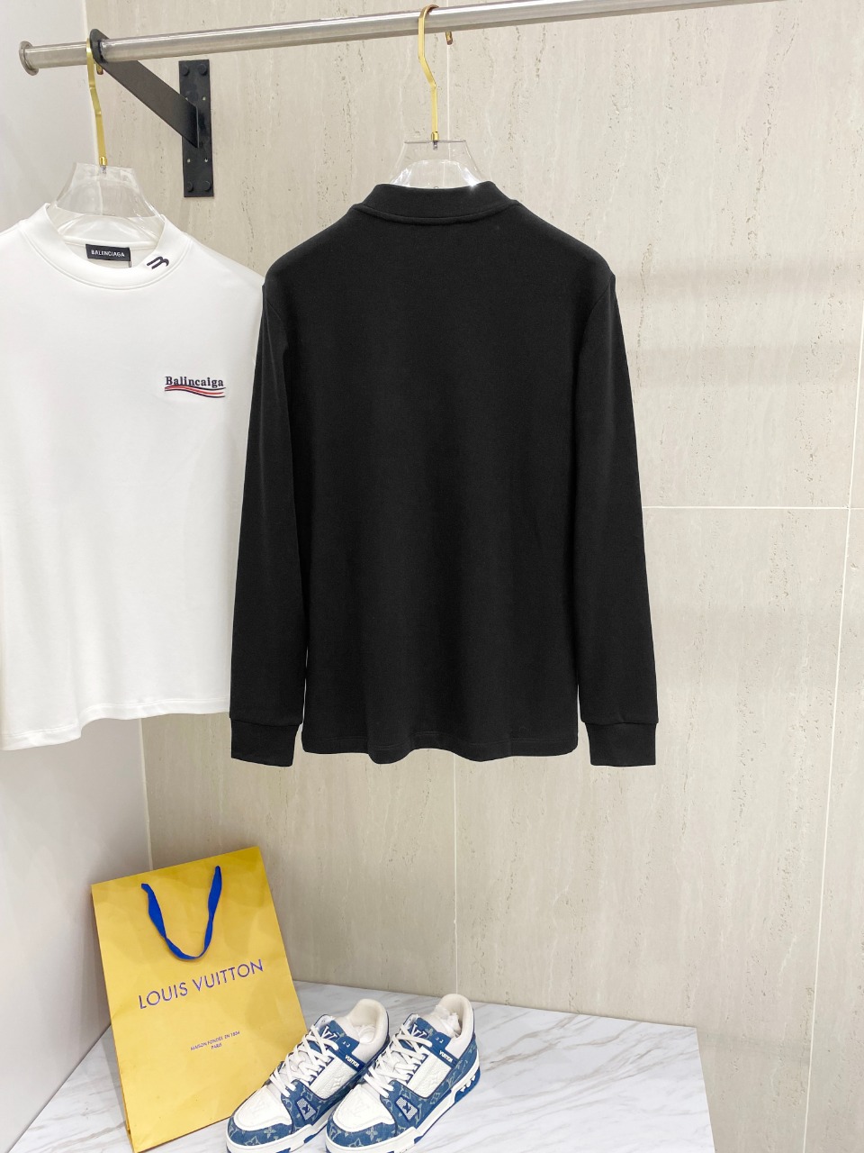 原單Balenciaga巴黎世家新款長袖打底T恤