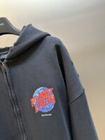 復刻Balenciaga巴黎世家新款地球連帽外套帽T