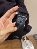 原單Balenciaga巴黎世家BASKETBALL SERIES黑色長袖T恤