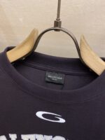 原單Balenciaga巴黎世家BASKETBALL SERIES黑色長袖T恤