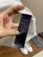 原單Balenciaga巴黎世家BASKETBALL SERIES白色廓形T恤
