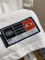 原單Balenciaga巴黎世家BASKETBALL SERIES白色廓形T恤