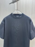 原單Balenciaga巴黎世家新款黑色刀割破壞背後字母圓領T