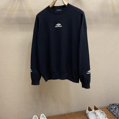 原單Balenciaga巴黎世家新款滑雪系列3b刺繡毛衣