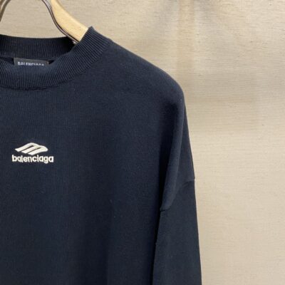 原單Balenciaga巴黎世家新款滑雪系列3b刺繡毛衣