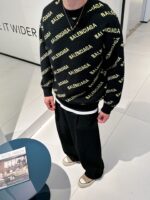 原單Balenciaga巴黎世家新款純羊毛針織毛衣