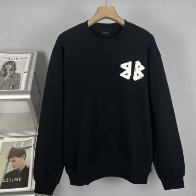 原單Balenciaga巴黎世家新款黑色衛衣男女同款