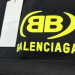 原單Balenciaga巴黎世家新款黑色長袖打底T恤