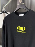 原單Balenciaga巴黎世家新款黑色長袖打底T恤
