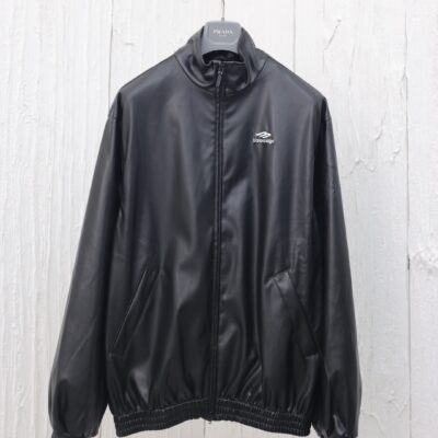 高仿Balenciaga巴黎世家3B SPORTS經典款卡戴珊同款皮衣