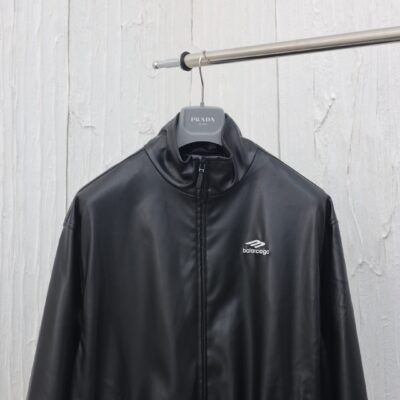 高仿Balenciaga巴黎世家3B SPORTS經典款卡戴珊同款皮衣