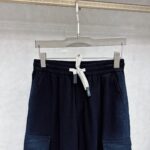 高仿Balenciaga巴黎世家新款男士黑色工裝褲