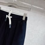 高仿Balenciaga巴黎世家新款男士黑色工裝褲