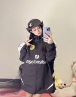 高仿Balenciaga巴黎世家新款10號拼接足球作訓衝鋒衣夾克