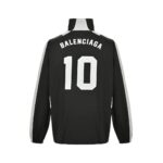 高仿Balenciaga巴黎世家新款10號拼接足球作訓衝鋒衣夾克