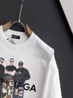 原單Balenciaga巴黎世家新款字母印花白色衛衣