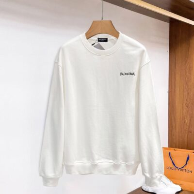 頂級Balenciaga巴黎世家爆款情侶款白色衛衣
