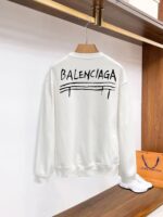 頂級Balenciaga巴黎世家爆款情侶款白色衛衣