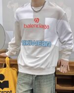 高仿Balenciaga巴黎世家爆款官網同步白色衛衣