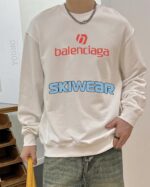 高仿Balenciaga巴黎世家爆款官網同步白色衛衣