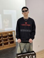 一比一Balenciaga巴黎世家爆款官網同步黑色衛衣
