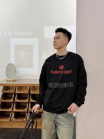 一比一Balenciaga巴黎世家爆款官網同步黑色衛衣