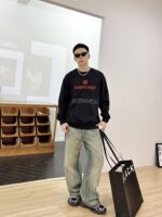 一比一Balenciaga巴黎世家爆款官網同步黑色衛衣