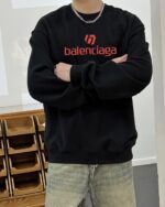 一比一Balenciaga巴黎世家爆款官網同步黑色衛衣