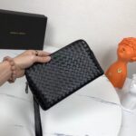 BV寶緹原單進口打蠟牛皮雙把手包2606