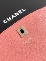 原單chanel香奈兒新款金扣手提雙肩包