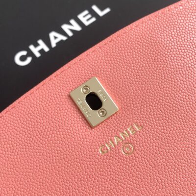 原單chanel香奈兒新款金扣手提雙肩包