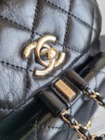 chanel香奈兒原單新款DUMA雙肩包小牛皮背包