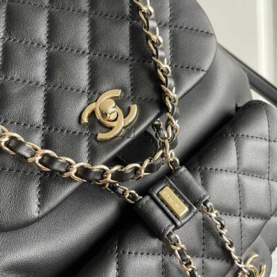 chanel香奈兒頂級新款時尚DUMA牛皮雙肩包