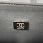 原單chanel香奈兒 Classic Flap Bag 灰色斜挎包A01112