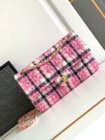 高仿chanel香奈兒CF Classic Flap Bag 羊毛斜挎包A01112