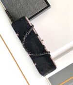 復刻chanel香奈兒CF亮片拼接波浪單肩包A01112