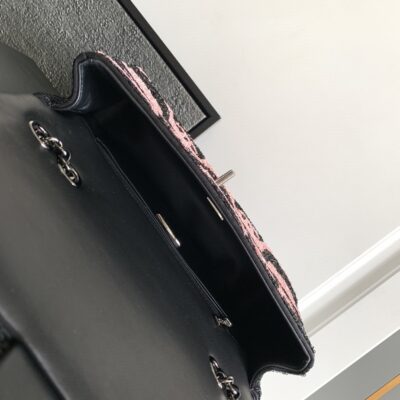 復刻chanel香奈兒CF亮片拼接波浪單肩包A01112